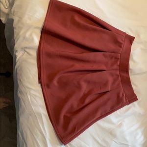 Dark pink mini skirt